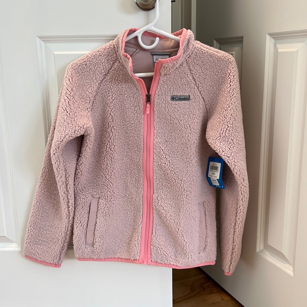 NWT Columbia pink fleece